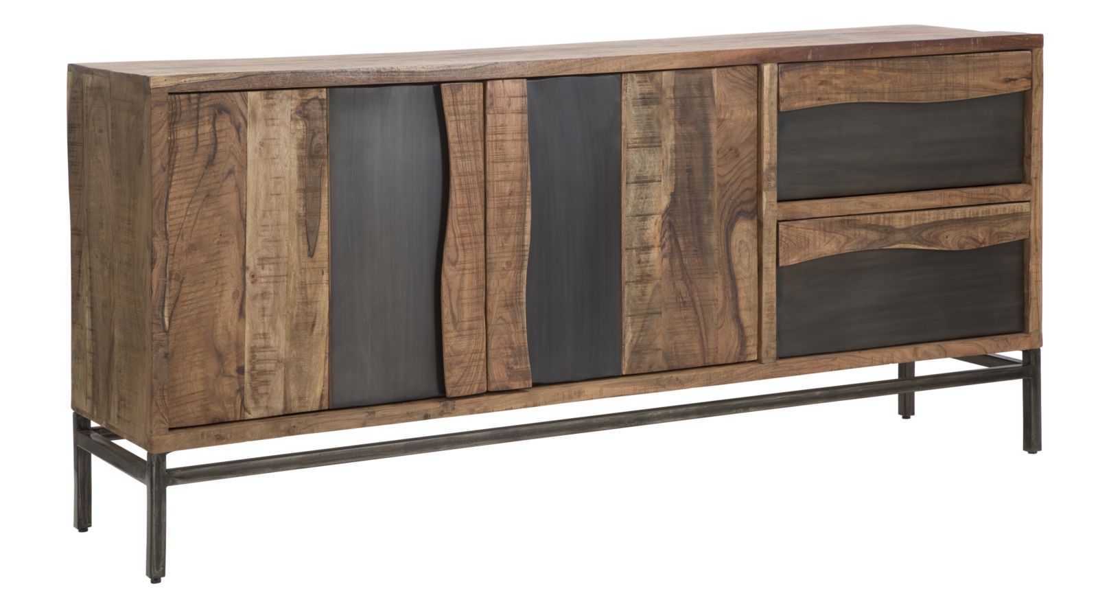 MOBILE YELLOWSTONE CM 175X40X80 (LEGNO DI ACACIA NILOTICA)