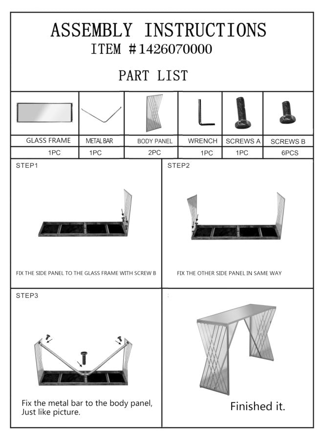 CONSOLE EASY CM 120X40X80