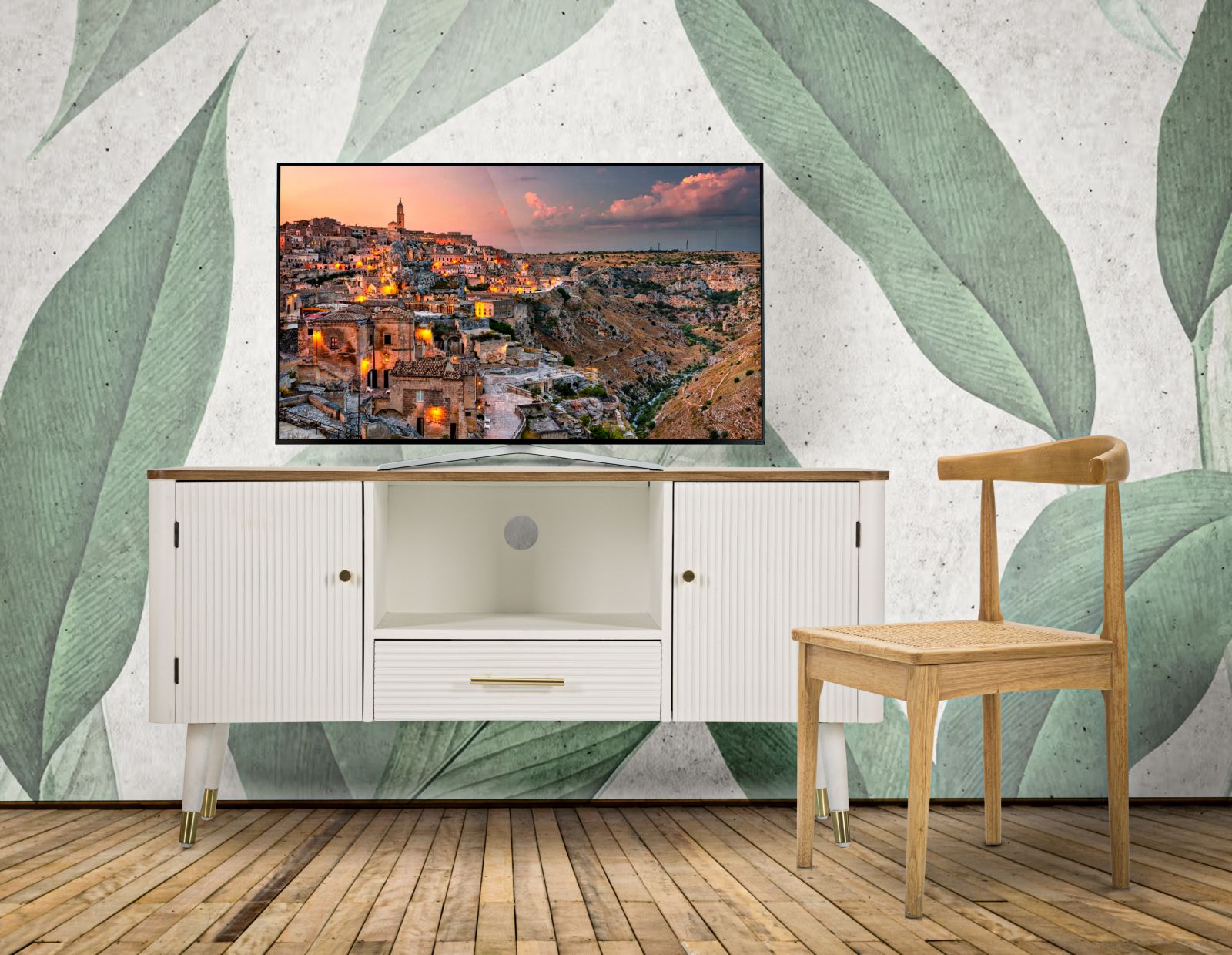 PORTA TV MATERA CM  117X40X60