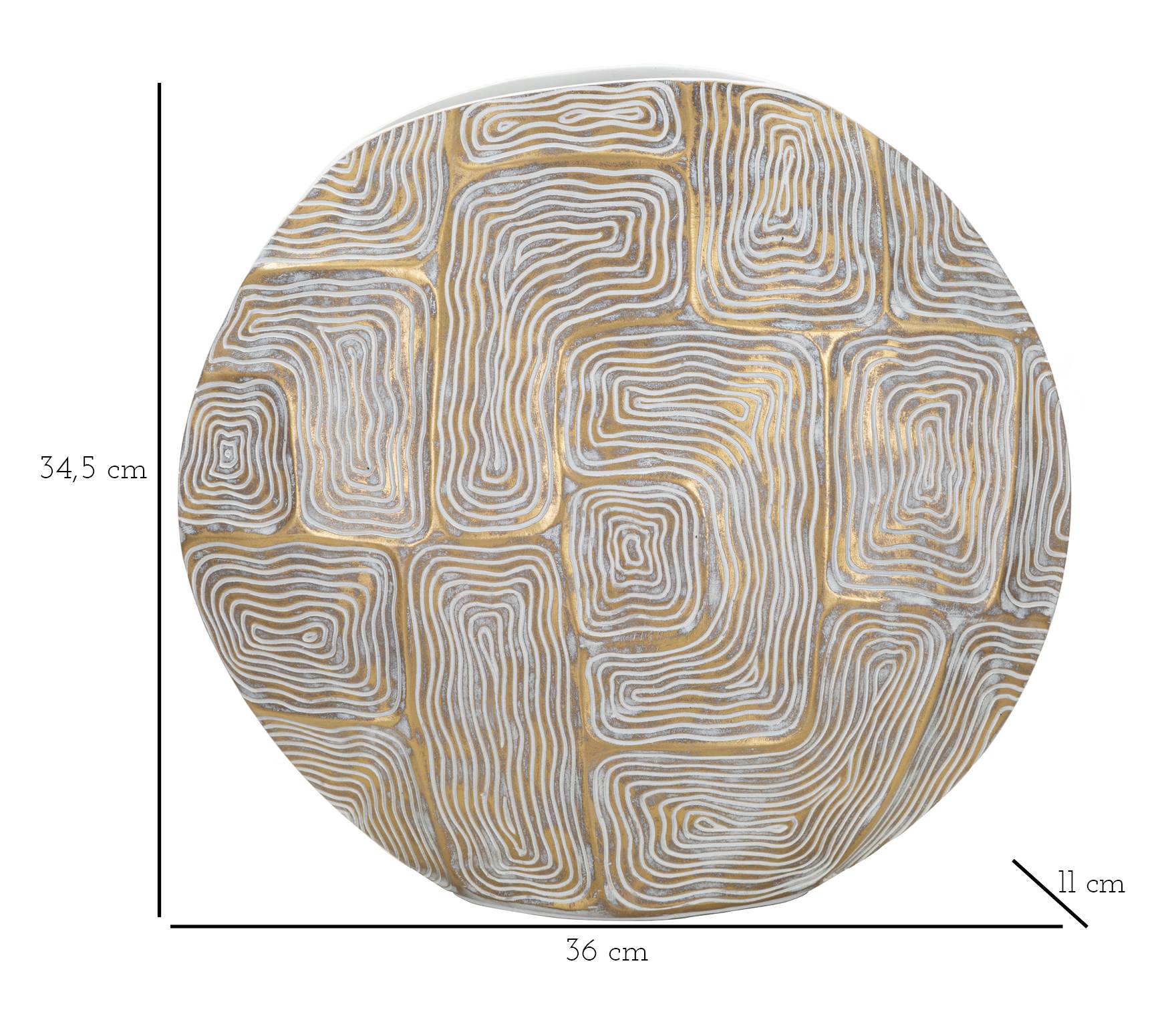 VASO RESINA ECLIPS CM 36X11X34,5