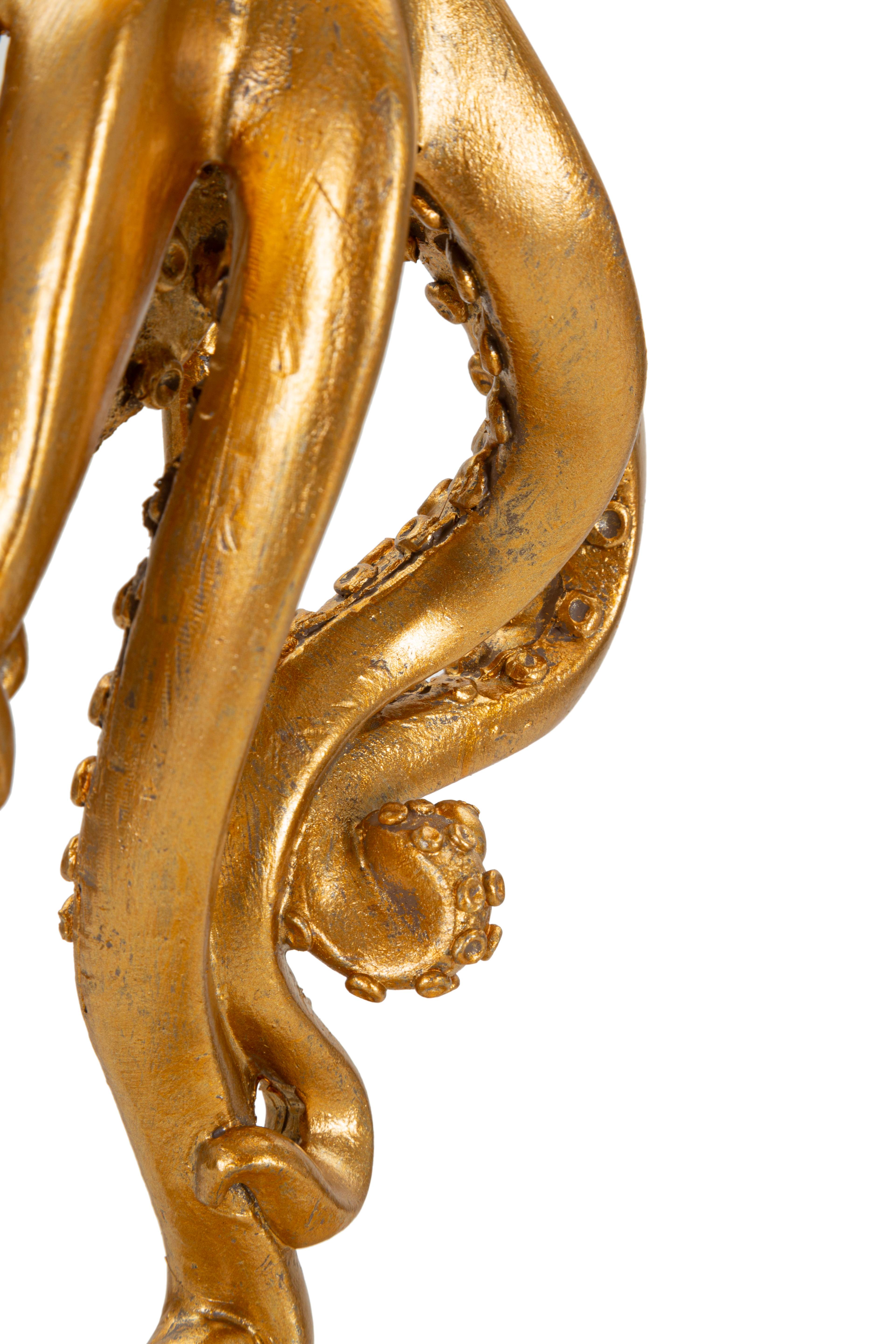 LAMPADA DA TAVOLO OCTOPUS GOLD CM Ø 30,5X64,5