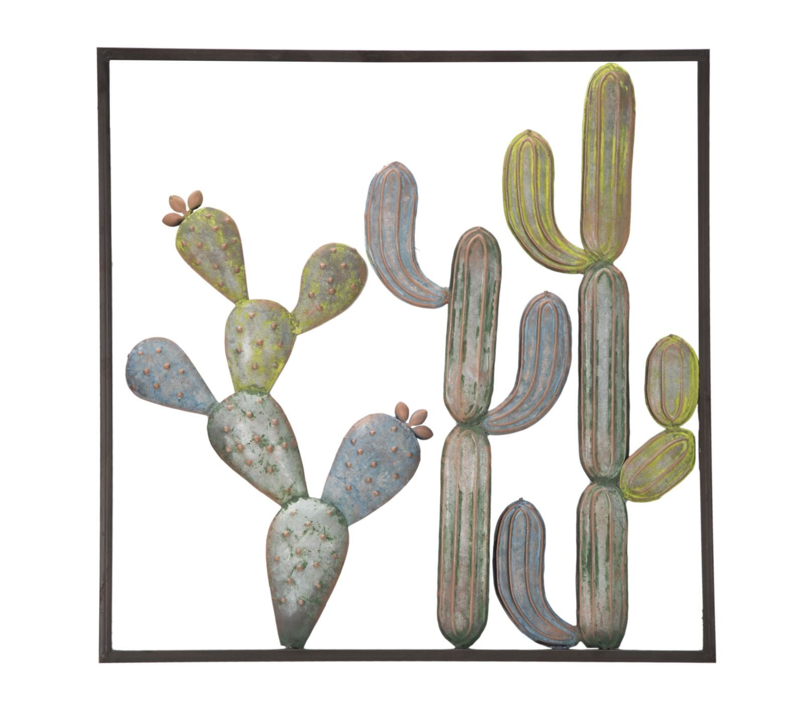 PANNELO IN FERRO CACTUS-FRAME -C- CM 50X1,3X50