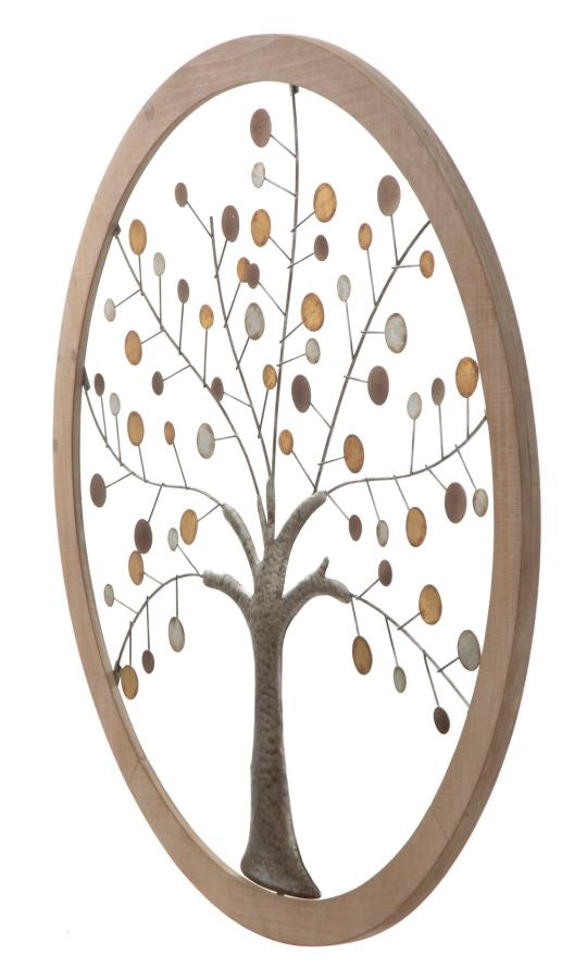 PANNELLO DA MURO ALBERO DELLA VITA MIRROR NEW CM Ø 80X2