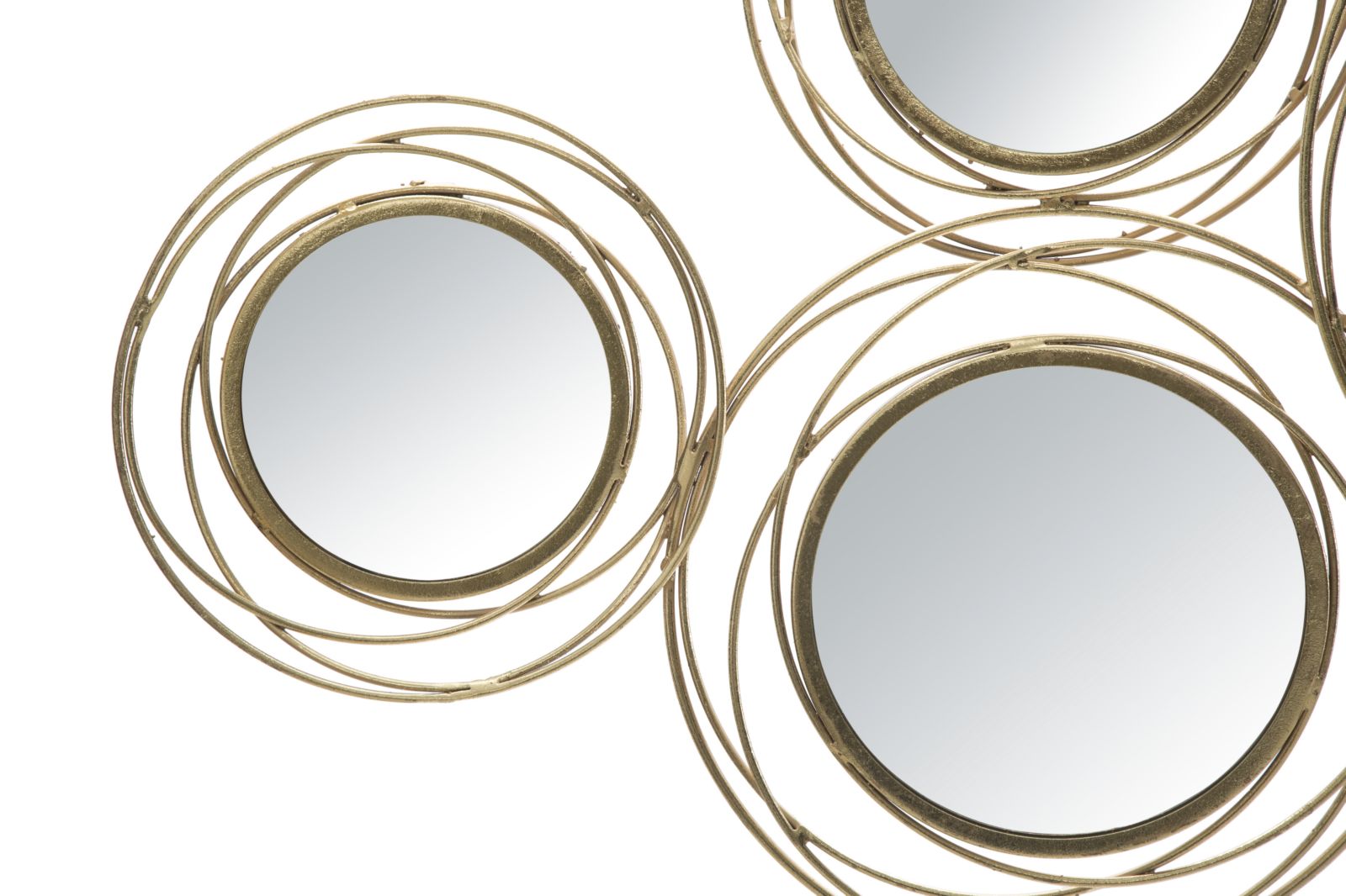 PANNELLO/SPECCHIO GOLD ROUND CM 124,5X4X53,5