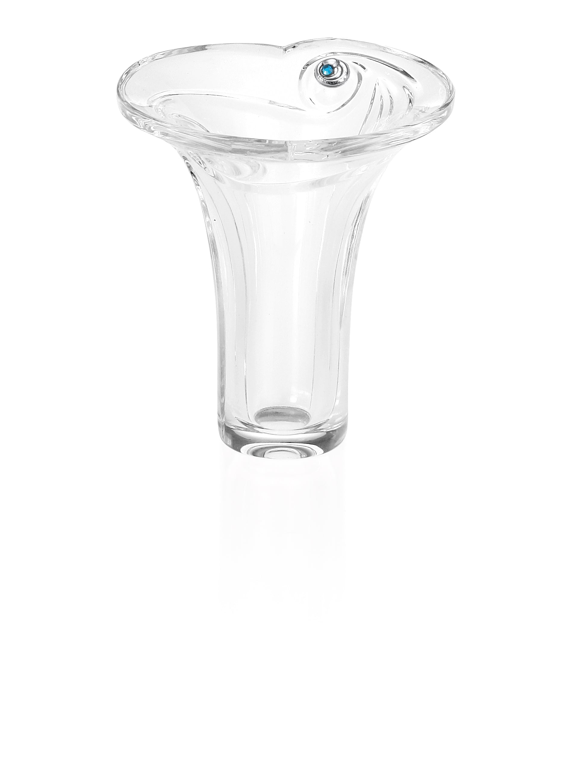 Vaso in Cristallo (H. 10,5 cm) - Bomboniera per matrimonio